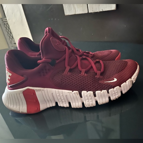 Nike Red and White Athletic Shoes - Picture 1 of 3